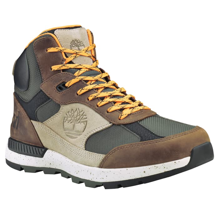 men's field trekker boots in brown