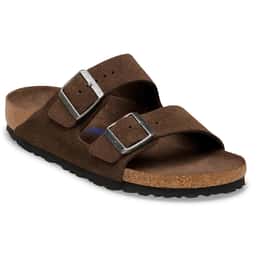 Birkenstock Men's Arizona Soft Footbed Suede Sandals