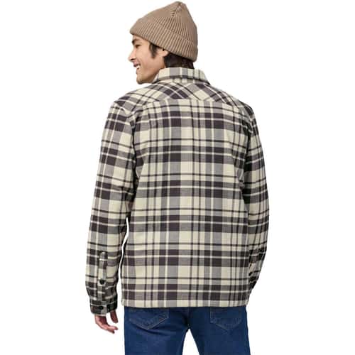 Patagonia Men's Insulated Organic Cotton Midweight Fjord Flannel Shirt alt image view 1