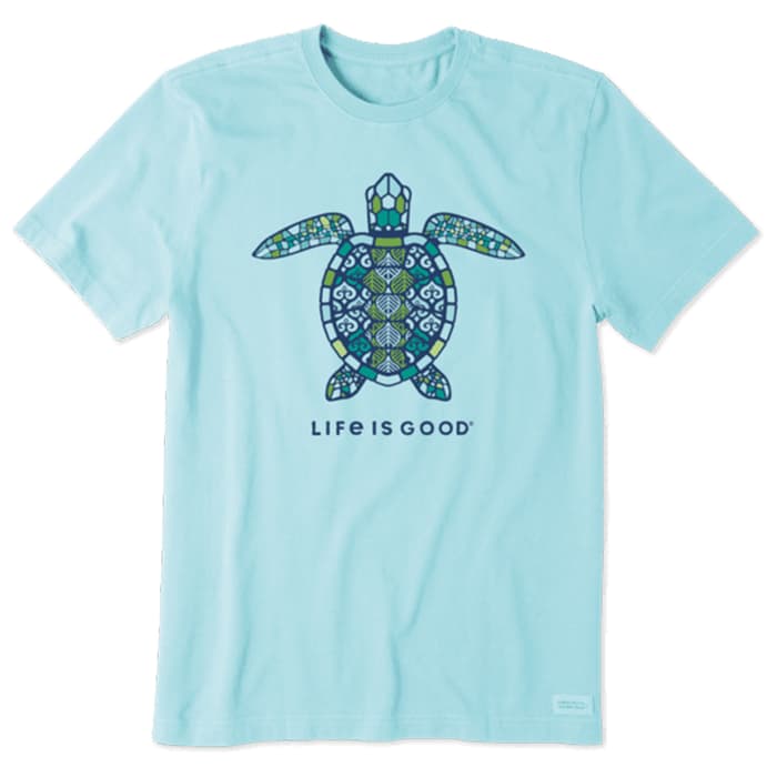 Life Is Good Men's Mandala Turtle Crusher T Shirt - Sun & Ski Sports