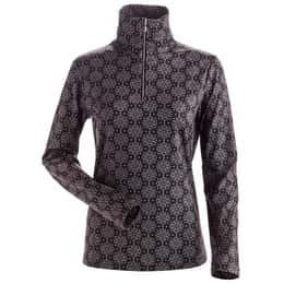 Nils Women's Snowflake 1/4 Zip T-Neck