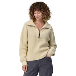 Patagonia Women's Recycled Wool-Blend 1/4-Zip Sweater