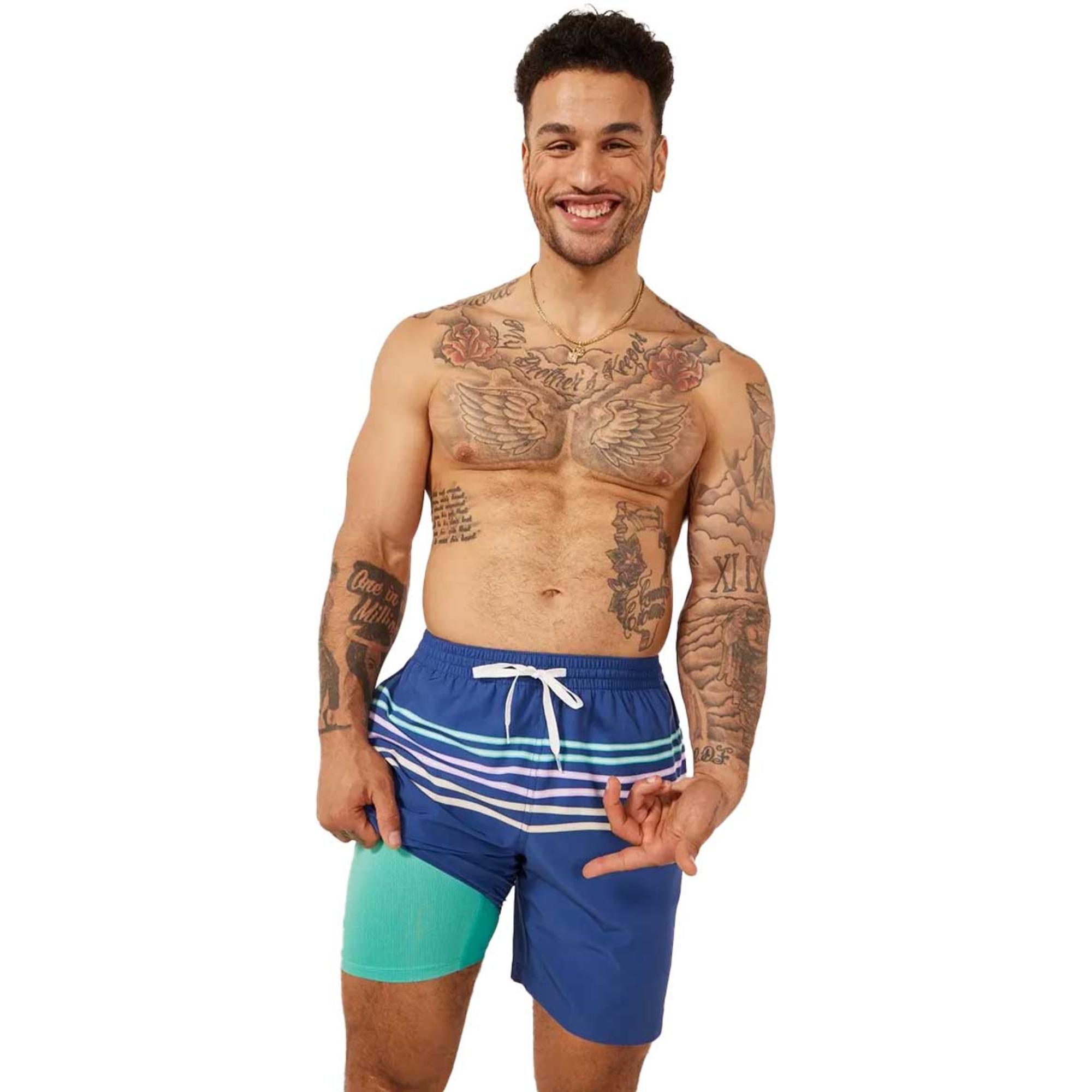"Chubbies Men's Moon Shadows Swim Shorts"