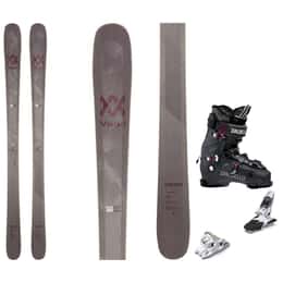 Volkl Women's Yumi 80 Freeride Snow Skis + Tyrolia Attack 11 GripWalk Ski Bindings Package '24