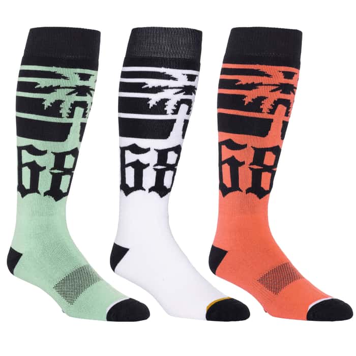 686 Men's Compton 3-Pack Socks