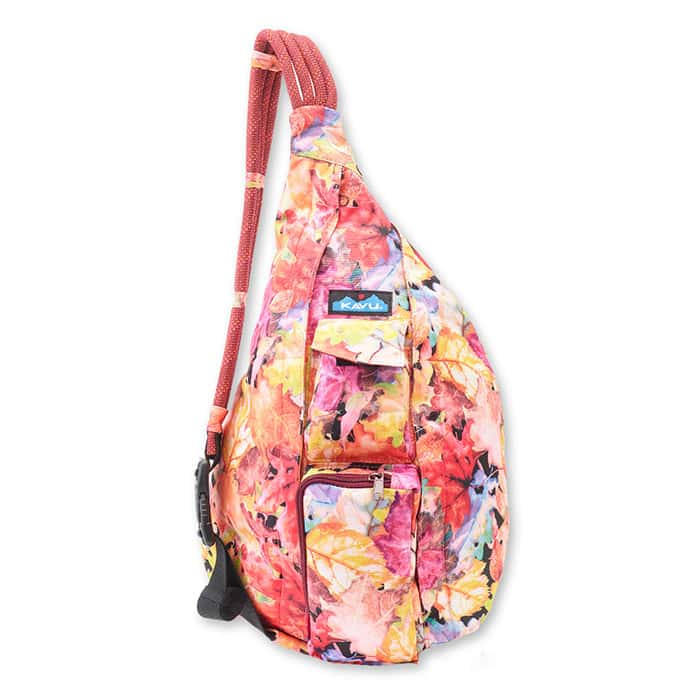 Kavu Women s Rope Sling Leaf Me Be Backpack