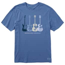 Life Is Good Men's Diversified Portfolio Axes T Shirt