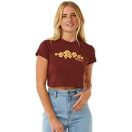 Rip Curl Women's Hibiscus Baby T Shirt