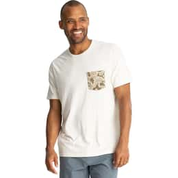 Free Fly Men's Barrier Island Camo Pocket T Shirt