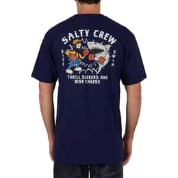 Salty Crew Men's Fish Fight Standard Short Sleeve T Shirt