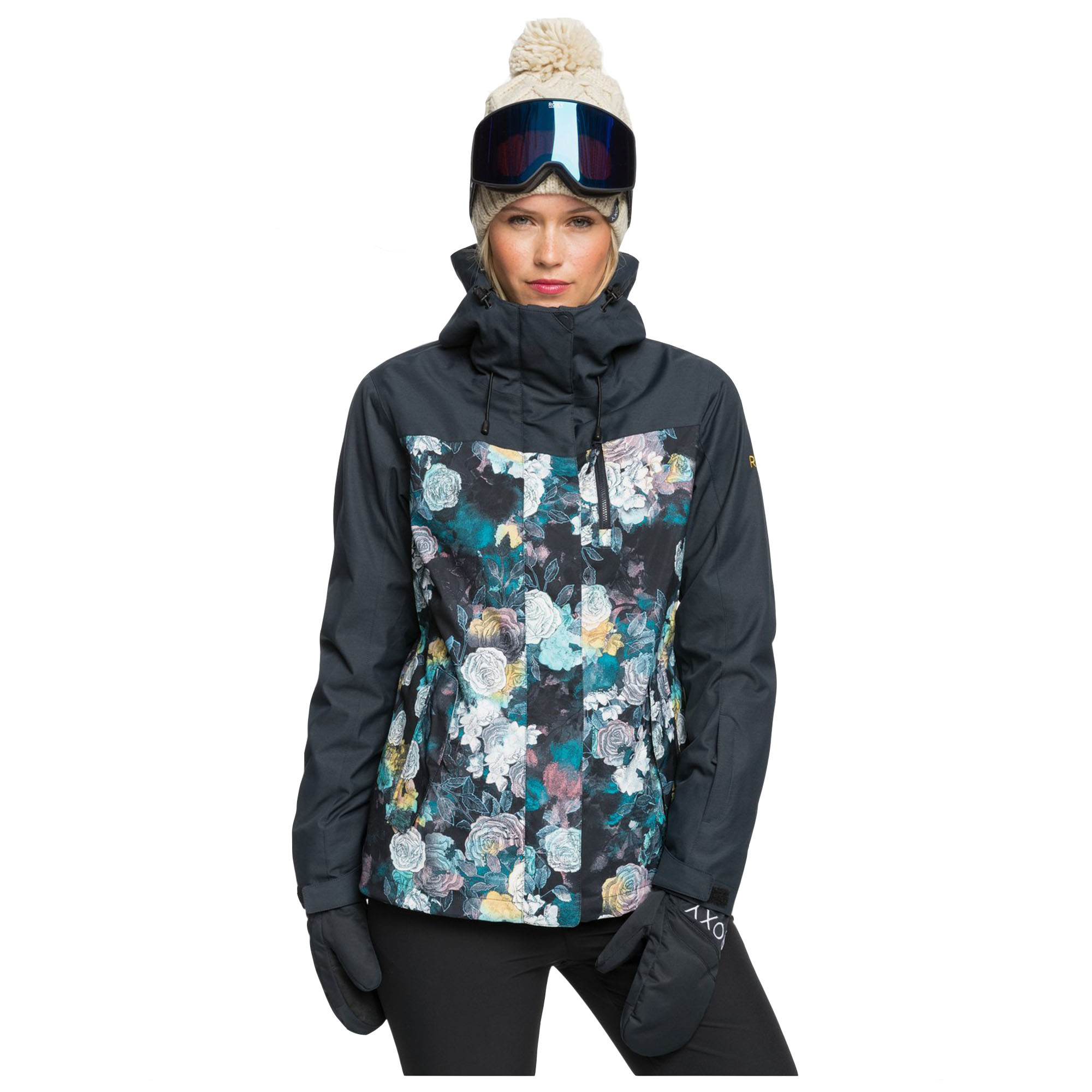 Roxy Women's Jetty 3-in-1 Snow Jacket – Waterproof, Insulated, PFAS-Free, With Removable Inner Layer For Ski & Snowboard