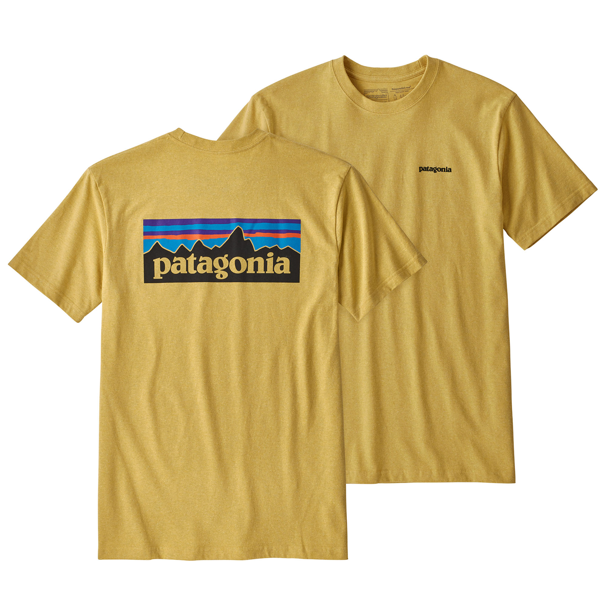 patagonia shirt yellow
