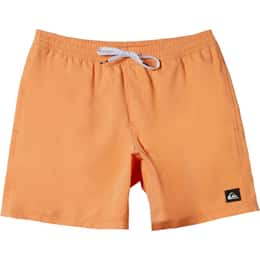 Quiksilver Men's Everyday Solid Volley 17 Inch Elastic Waist Shorts