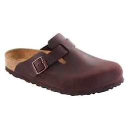 Birkenstock Men's Boston Soft Footbed Oiled Leather Clogs