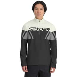 Spyder Men's Podium Half Zip Turtleneck Base Layer Top