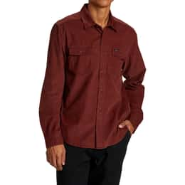 RVCA Men's Freeman Cord LS Shirt