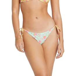 Billabong Women's Folk Story Reversable Bikini Bottoms