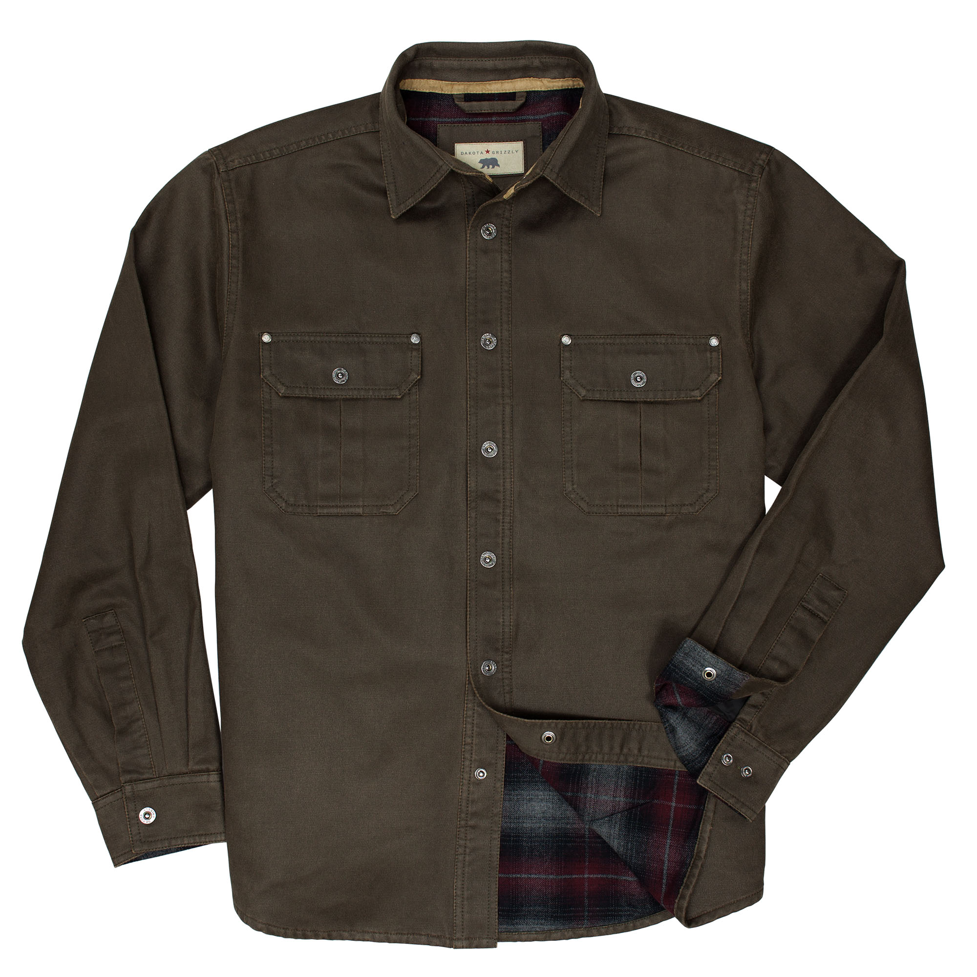 dakota grizzly shirt jacket