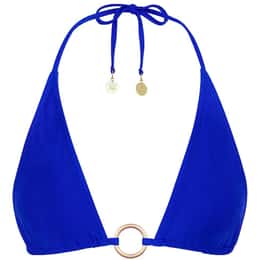 Kulani Kinis Women's Ring Halter Bikini Top