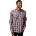TravisMathew Men's Cloud Flannel Plaid Long Sleeve Button Up Shirt alt image view 0