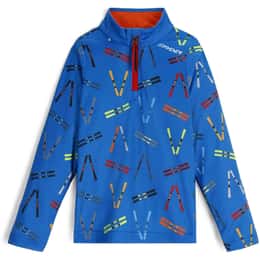 Spyder Little Boys' International Half Zip T-Neck Top