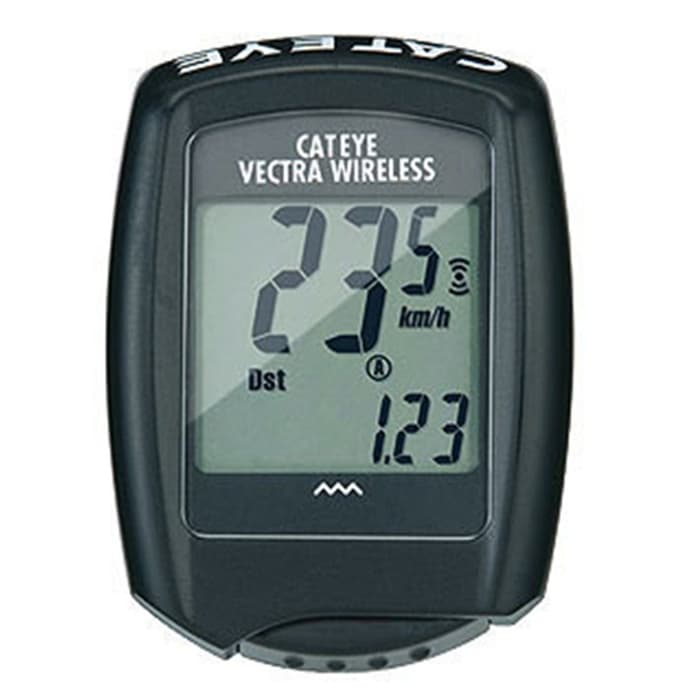 Cateye Vectra Wireless 5function Cycling Computer Sun & Ski Sports