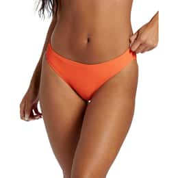 Coral Cheeky Thong One Piece Swimsuit with High Cut Legs - Sunnyside  Swimwear