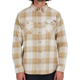 Salty Crew Men's First Light Long Sleeve Flannel Shirt