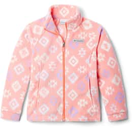 Columbia Girls' Benton Springs II Printed Fleece Jacket