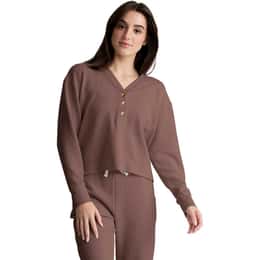 Free Fly Women's Waffle Long Sleeve Henley