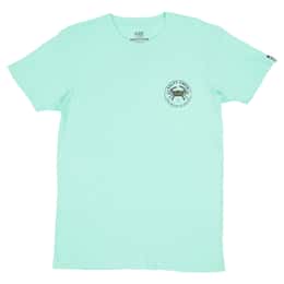 Salty Crew Men's Blue Crabber Premium T Shirt