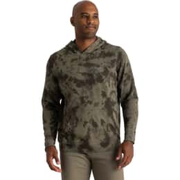Free Fly Men's Embroidered Logo Fleece Hoodie