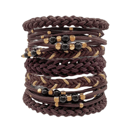 Gypsea Bands Mocha Bracelet/Hair Tie