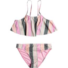 ROXY Girls' Very Vista Flutter Swimwear Set