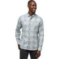 TravisMathew Men's Cloud Flannel Plaid Long Sleeve Button Up Shirt alt image view 0