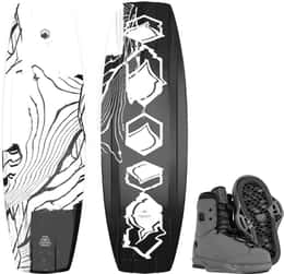 Liquid Force Men's RDX Wakeboard + Idol 6X Wakeboard Bindings '24