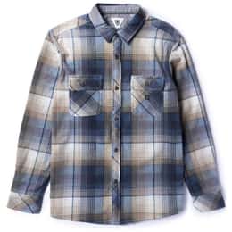 Vissla Men's Eco-Zy LS Polar Flannel Shirt