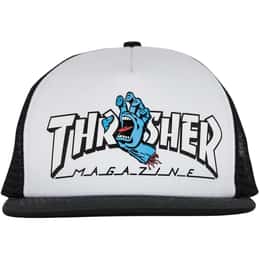 Santa Cruz Men's X Thrasher Screaming Logo Trucker Hat