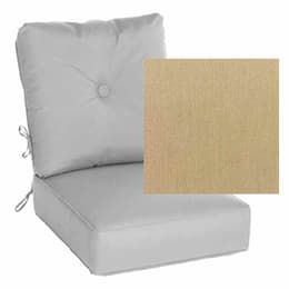 Casual Cushion Estate Series Deep Seating Canvas Heather Beige Cushion