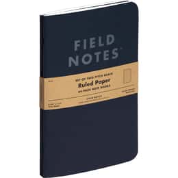 Field Notes Pitch Black Notebook