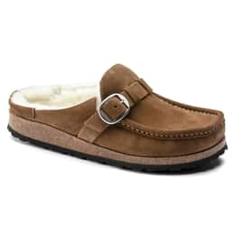 Birkenstock Women's Buckley Shearling Narrow Slippers