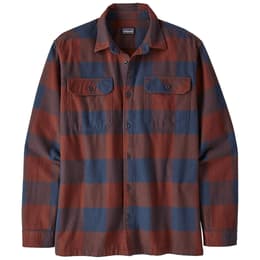 Patagonia Men's Long Sleeve Organic Cotton MW Fjord Flannel Shirt