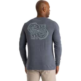 Free Fly Men's Dueling Reds Long Sleeve T Shirt