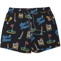 Party Pants Men's Sink N Drink Happy Hour 7 in Swim Trunks