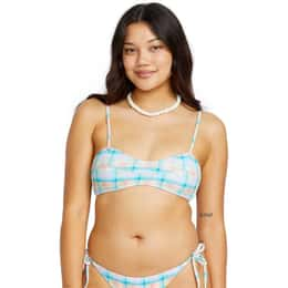 Billabong Women's Check The Waves Full Coverage Bikini Top