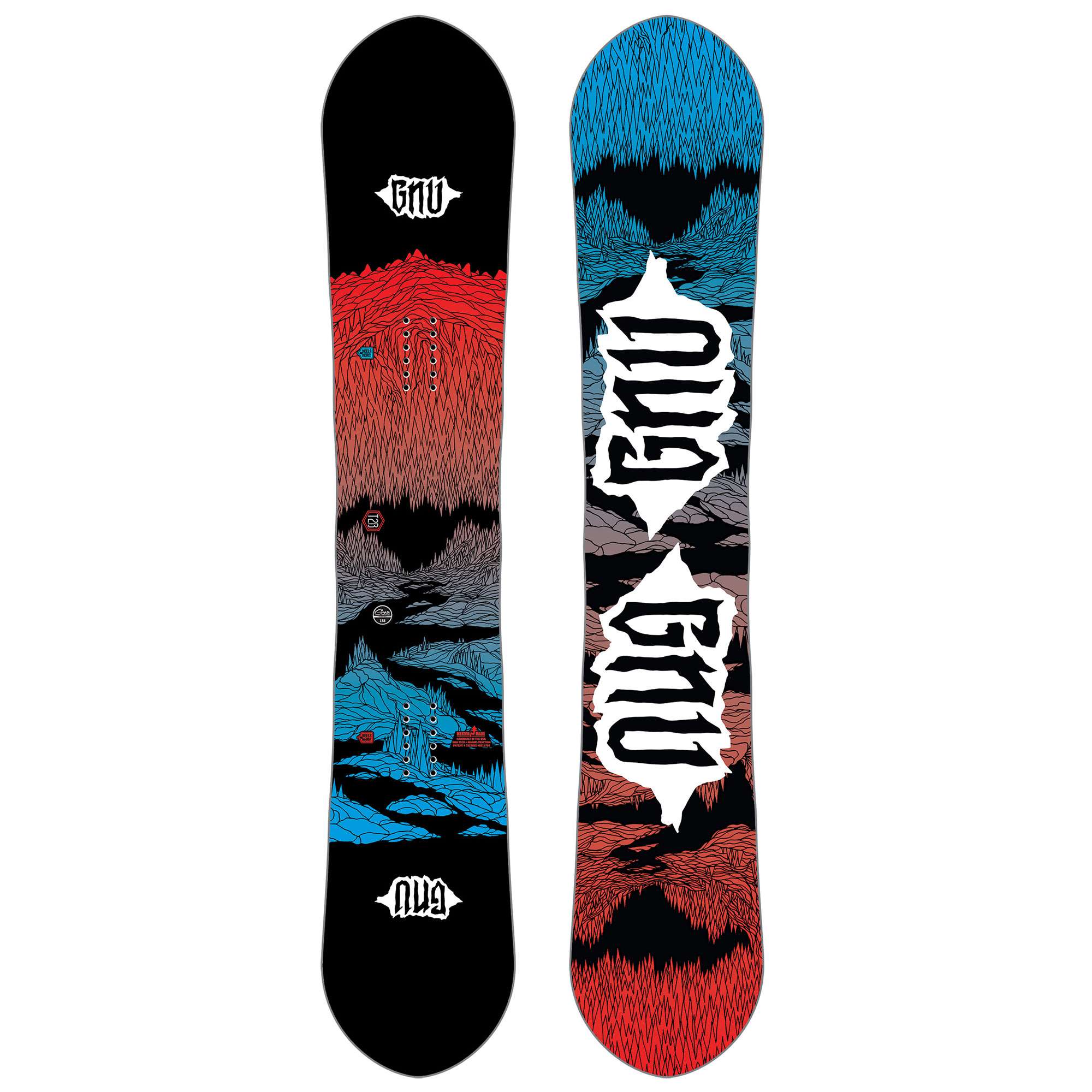 Gnu Men's T2B Snowboard '19