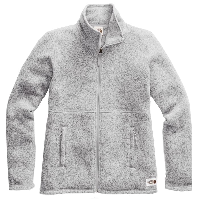 the north face crescent full zip fleece jacket women's