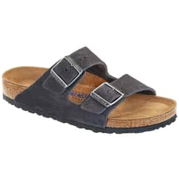 Birkenstock Women's Arizona Soft Footbed Suede Leather Casual Sandals