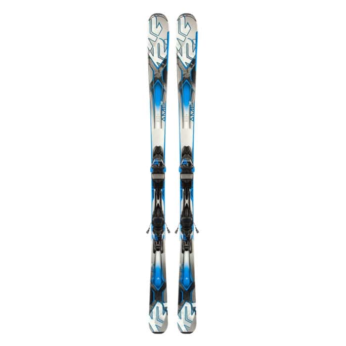 K2 Men's AMP 76 Ti All Mountain Skis with M3 10 Bindings '14