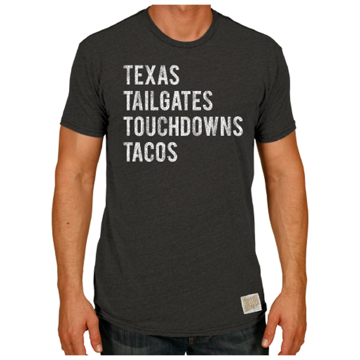 Original Retro Brand Men's Texas Tailgates Tacos T Shirt - Sun & Ski Sports